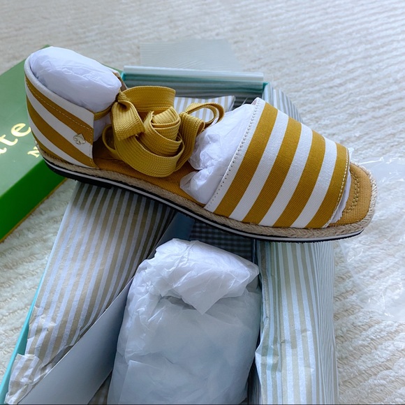 NWT Kate Spade Chandra lace up sandals - Picture 10 of 16